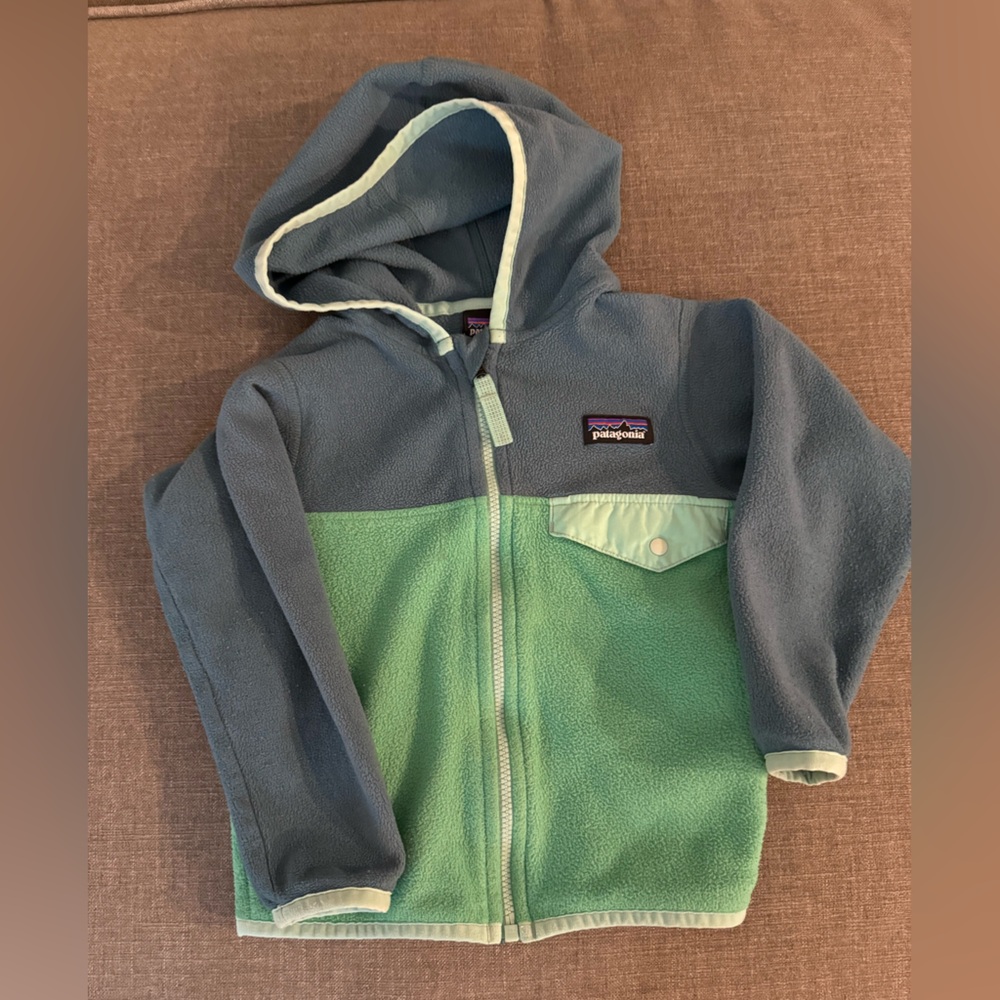 Patagonia Kids Jacket - Blue and Green